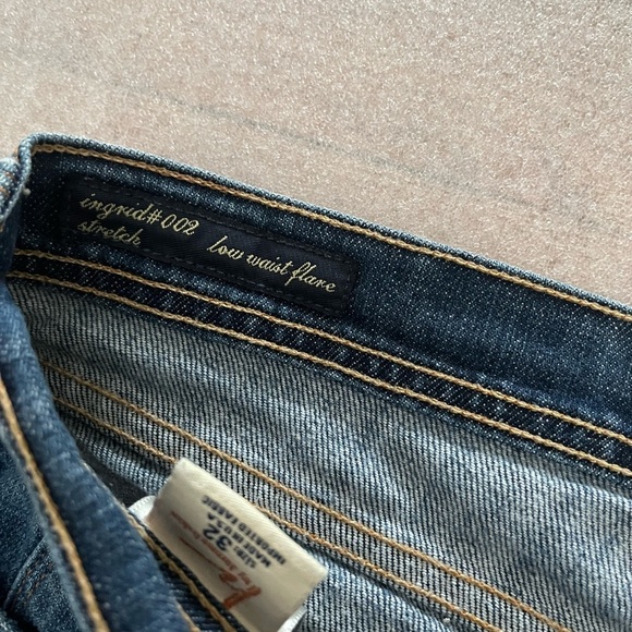 [W32 Ins 28”]Citizen of Humanity Low Rise Flare Ingrid#002 Stretch WMN Jeans - Picture 3 of 9